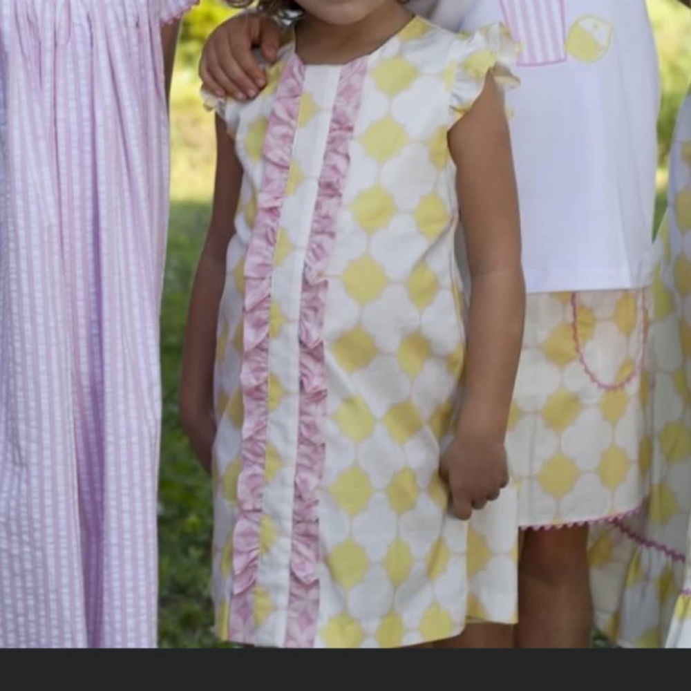 Shrimp and grits lemonade dress size 5